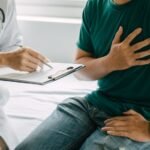 chest pain due to allergies